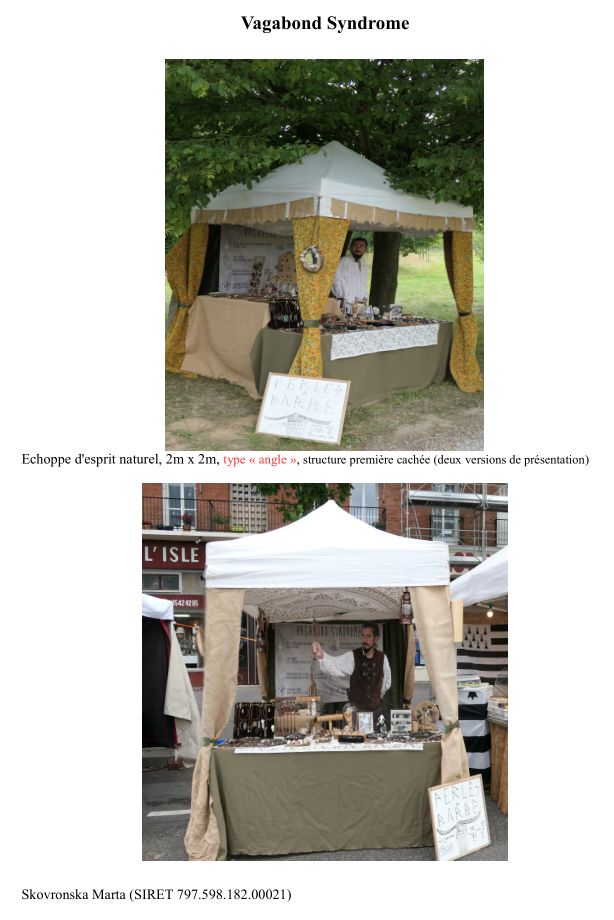 Image du stand Vagabond Syndrome