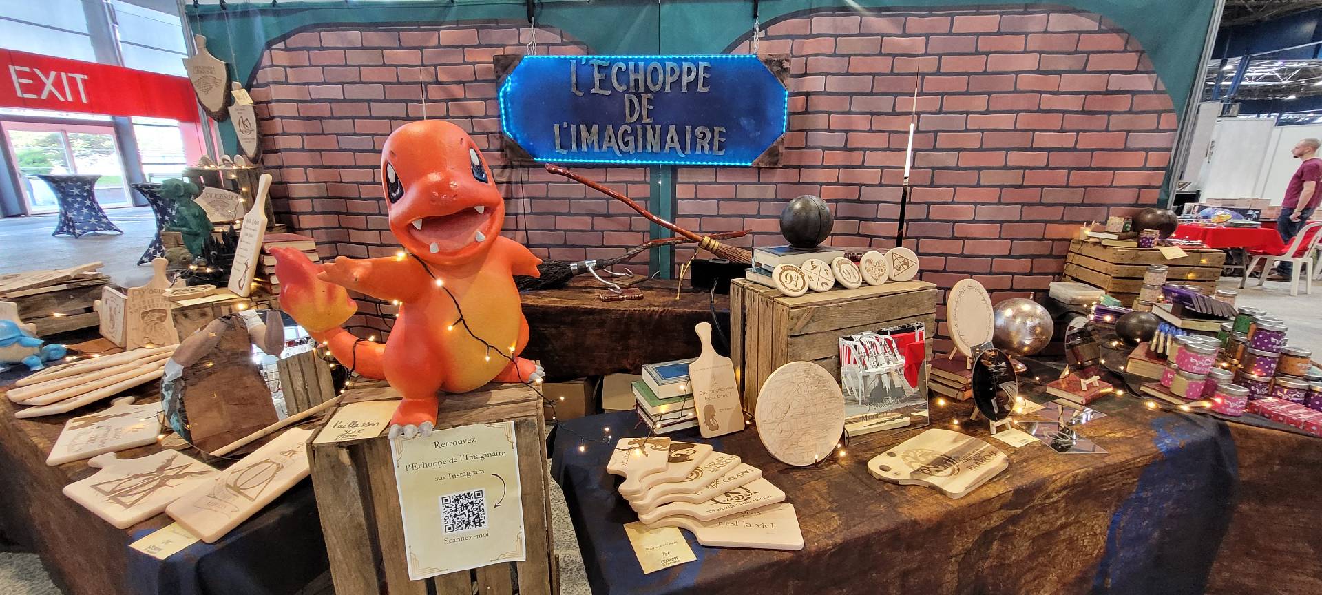 Image du stand L'échoppe de l'imaginaire